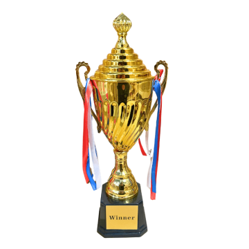 Beker in goud 36 cm