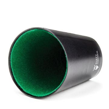 Dobbelstenenbeker zwart en groen PartyVikings 50x
