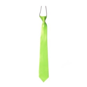 Neon stropdas 50 cm groen