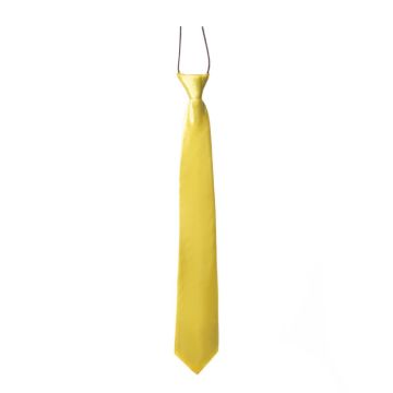 Stropdas neon 50 cm geel