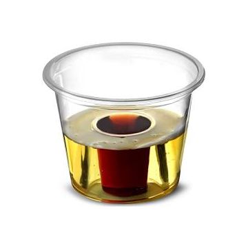 Bomb Shotglas 4x - 100 ml jagershot