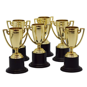 Gouden trofee 20 cm