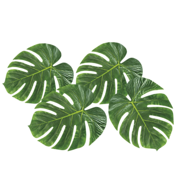 Monstera decoratieve bladeren 4x
