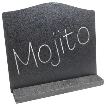 Sort Bord 12x15 cm