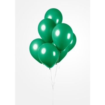 Donkergroene ballonnen 25x - 30 cm