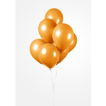 Oranje Ballonnen 100x - 30 cm