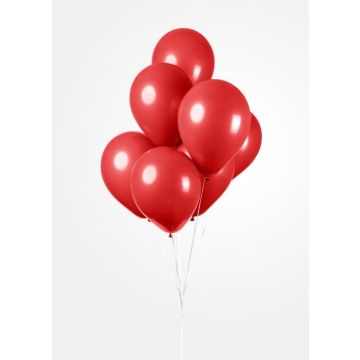 Rode Ballonnen 100x - 30 cm