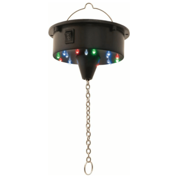 Discobal motor met LED-verlichting