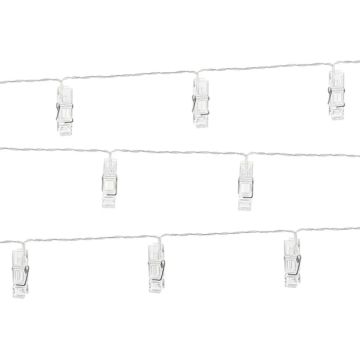 Fotoklem met LED-lichtslinger 1,4 m