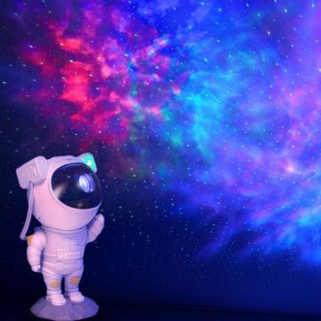 Astronaut sterrenhemel lamp