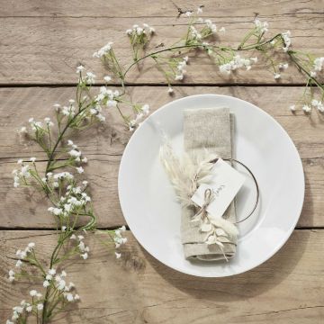Kunststof Gypsum Guirlande - 1,8 meter