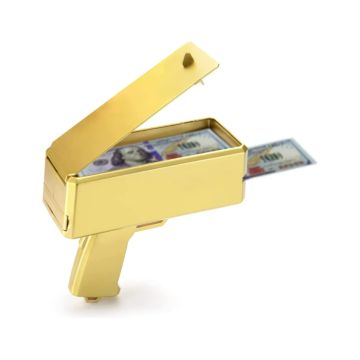 Geldpistool in goud