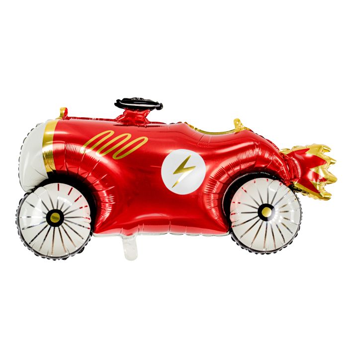 Folieballon rode auto 111x63 cm