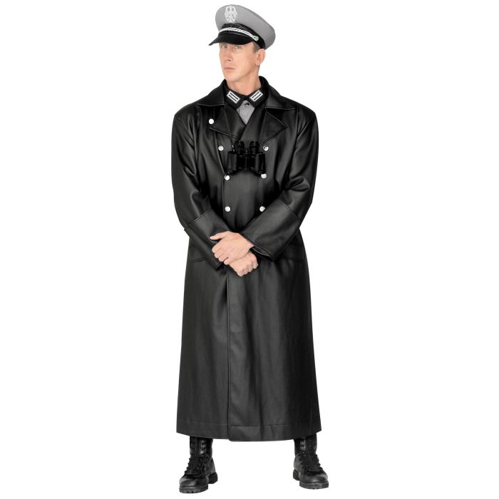 Officierselegante jas in lerenlook