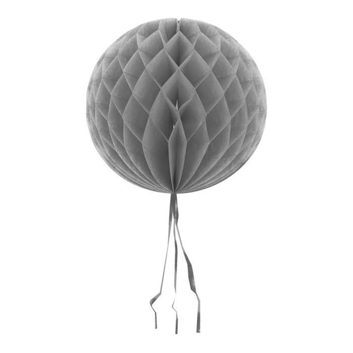 Honeycomb zilver - 30 cm