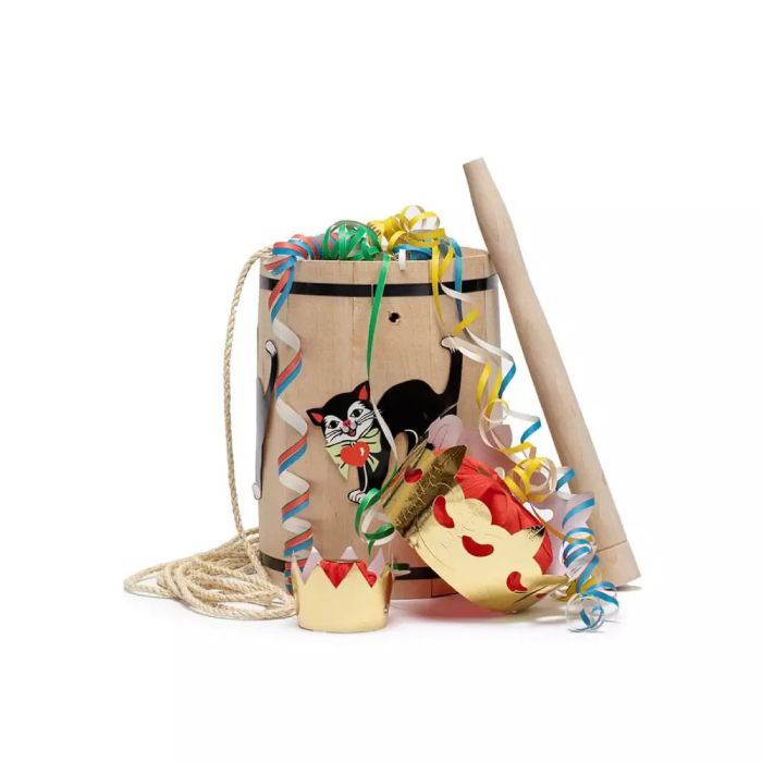 Carnavalston set alles inclusief klein 35 cm