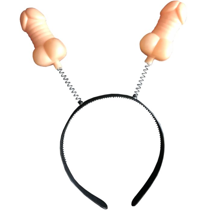 Haarband met dubbele penis - Onesize