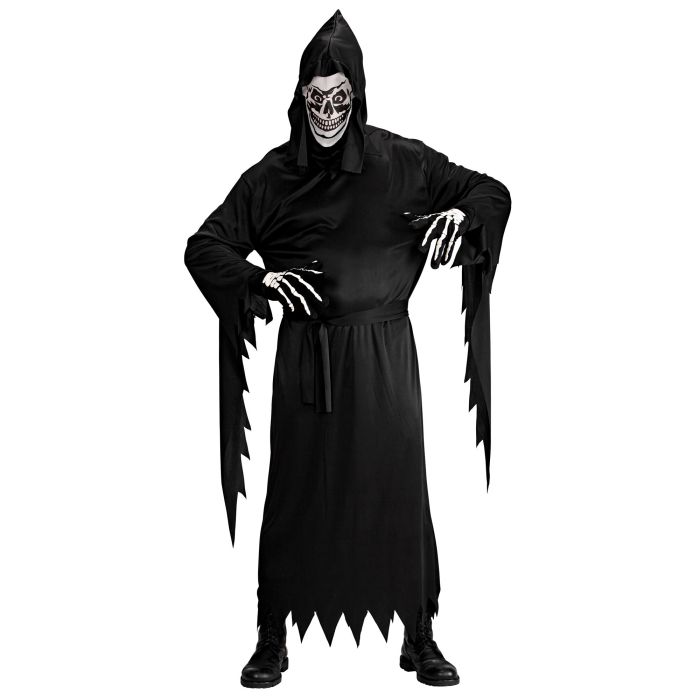 Grim Reaper kostuum in zwart voor heren