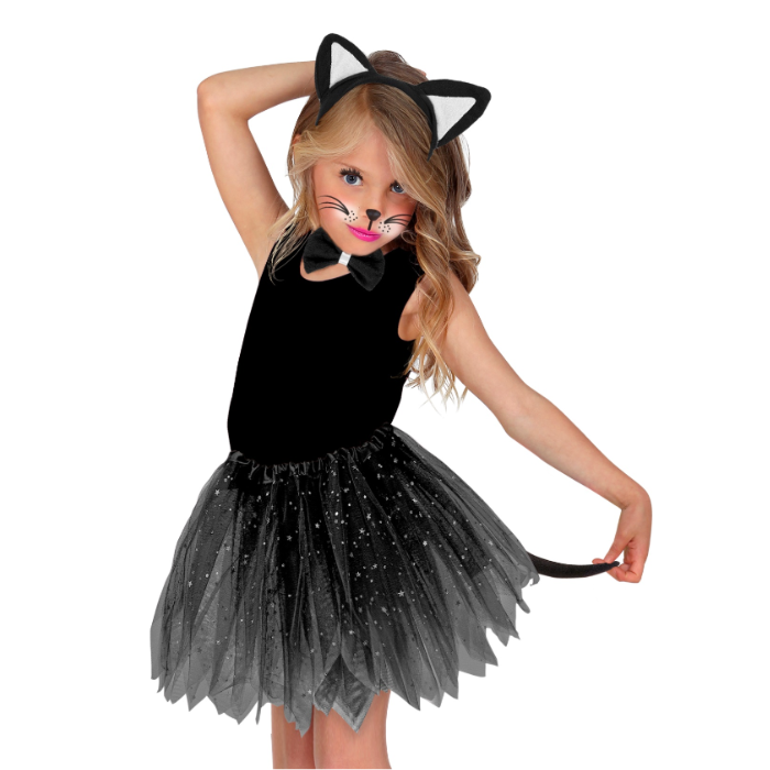 Katten kostuum voor kinderen - 3 delen