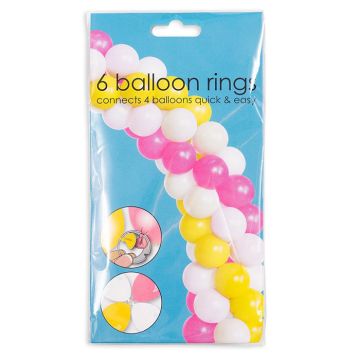 Ballonringen 6x - 3 cm