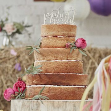 Just Married Taarttopper