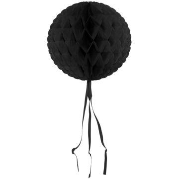 Honeycomb zwart - 30 cm