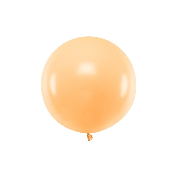 Grote Pastel Perzik Ballon - 1 Meter