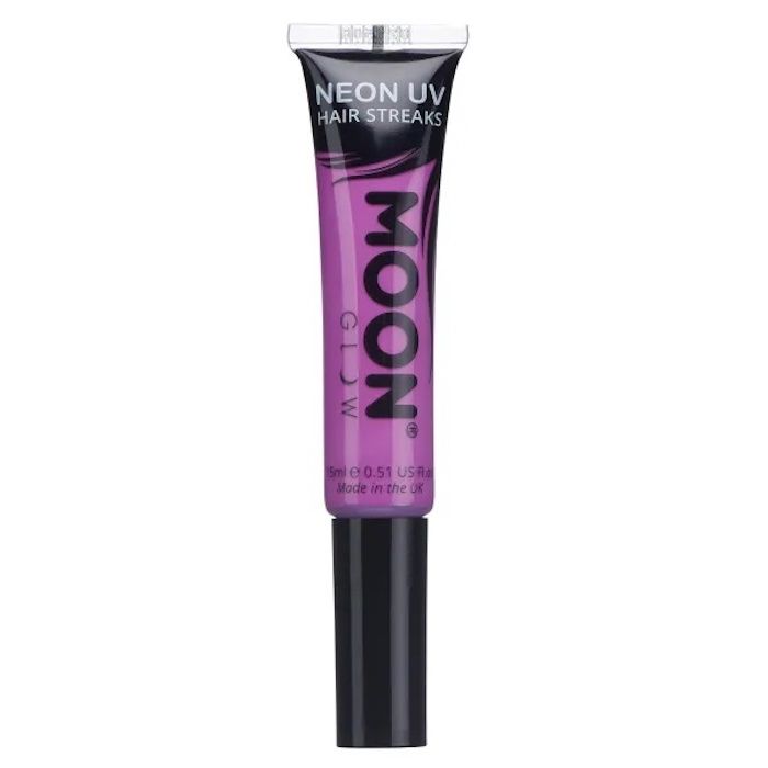 Neon UV Haarkleur Intense Paarse 15 ml Moon Creations
