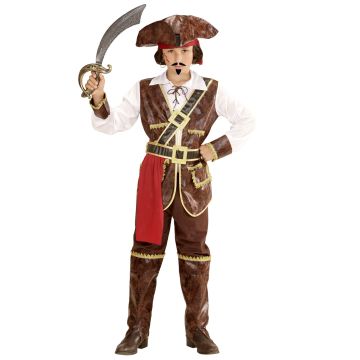Piratenkapitein kostuum voor jongens