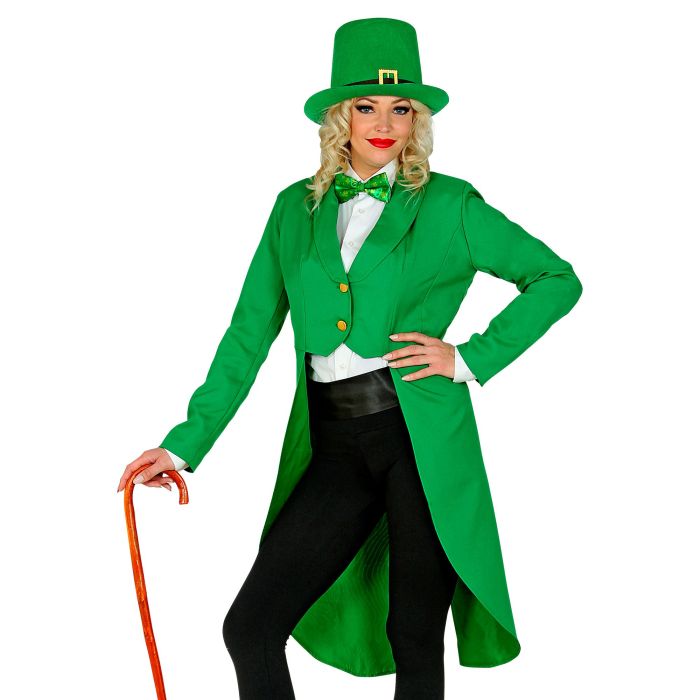 Groen St. Patrick's jacket voor dames