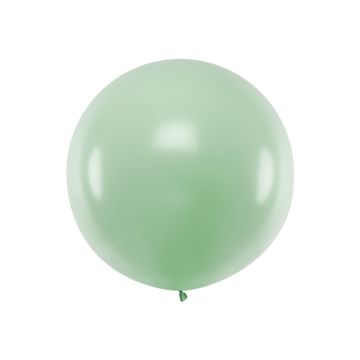 Grote Pastel Pistache Ballon - 1 Meter 