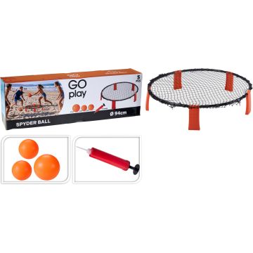 Spyderball-set met 3 ballen en pomp