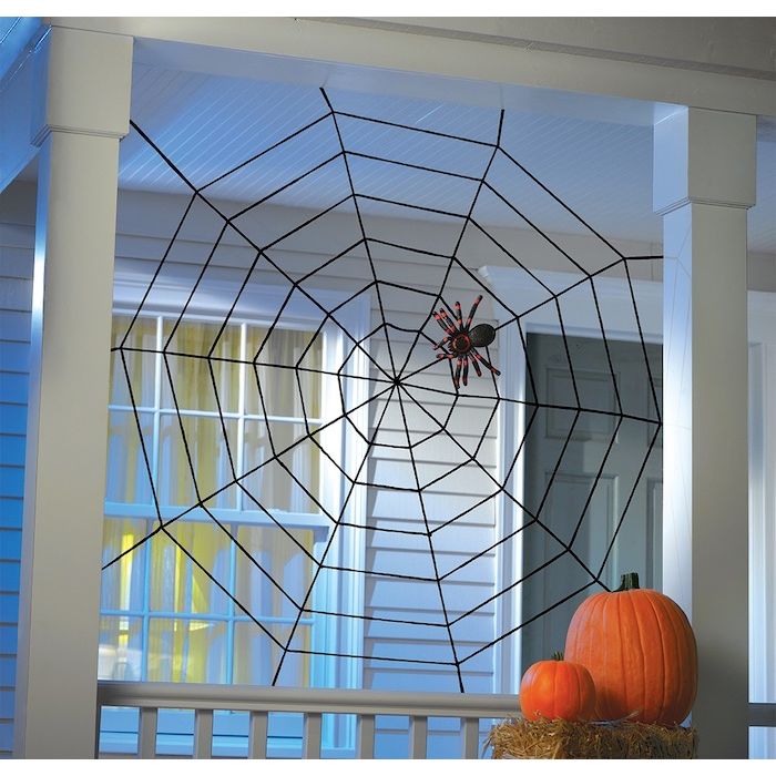 Groot Spinnenweb in Touw - 152 cm