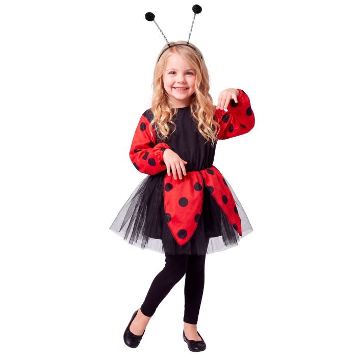 Lieveheersbeestje kostuum voor meisjes - 2 delen