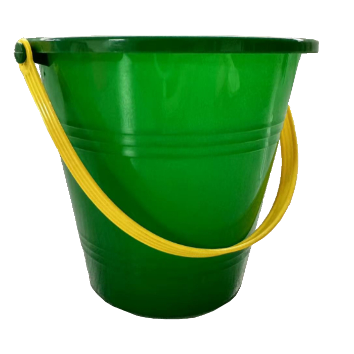 Full moon party decoratie-emmer groen - 1l