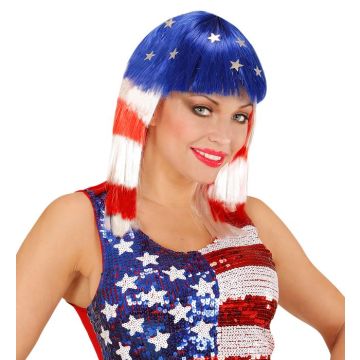 Miss America USA Peruk met sterren