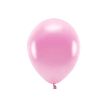 Metallic Roze Ballonnen 10x - 30 cm
