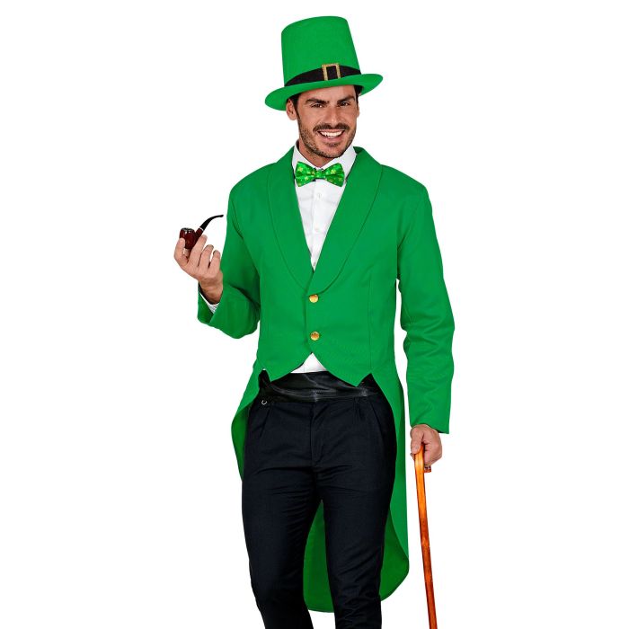 Groen blazerjasje voor heren voor St. Patricks Day